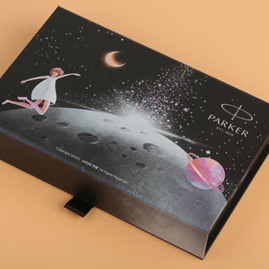 【モダン】 星空の煌めき を閉じ込めた万年筆