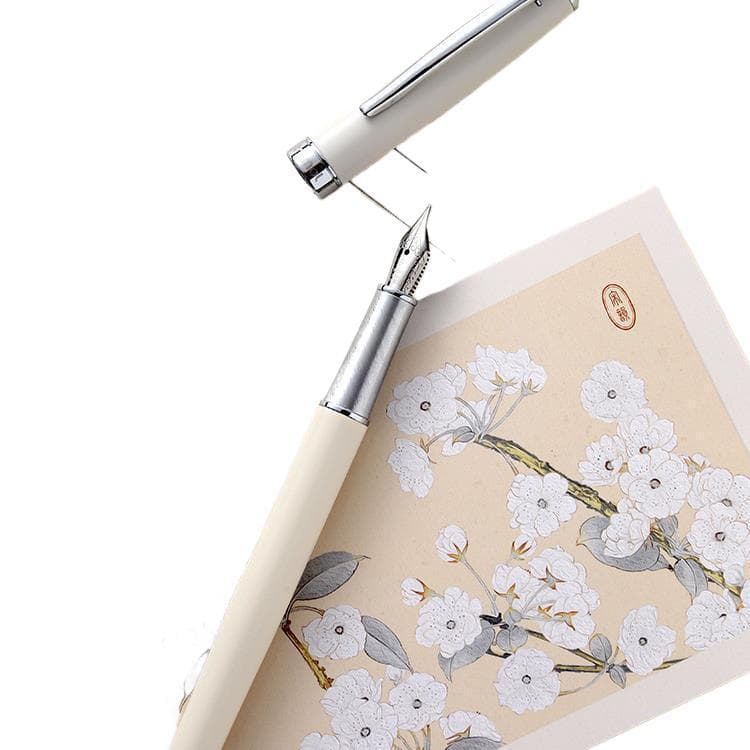 【雅】 優雅な花舞 を描く万年筆